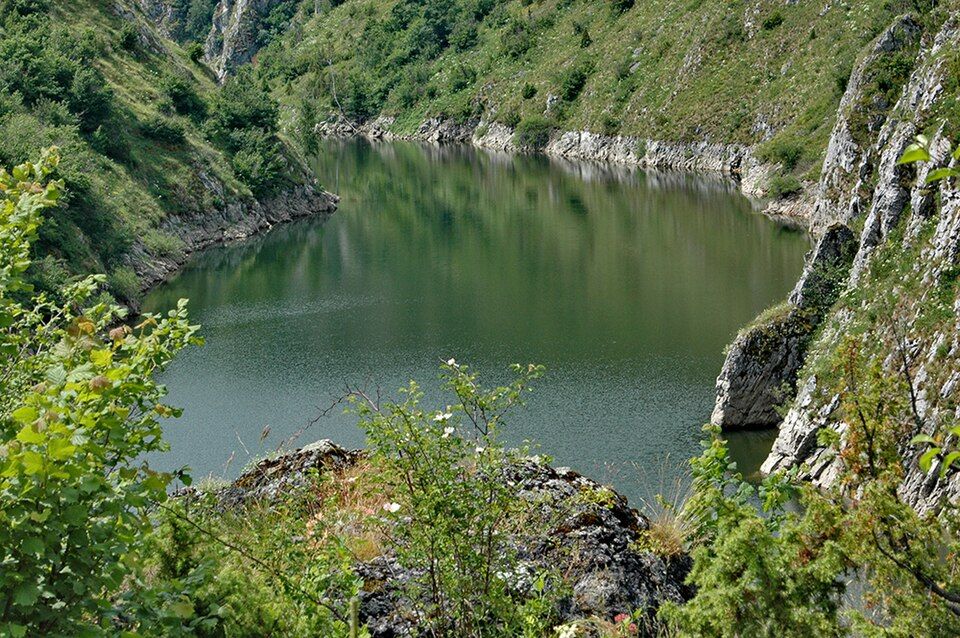 Meandry kaňonu Uvac