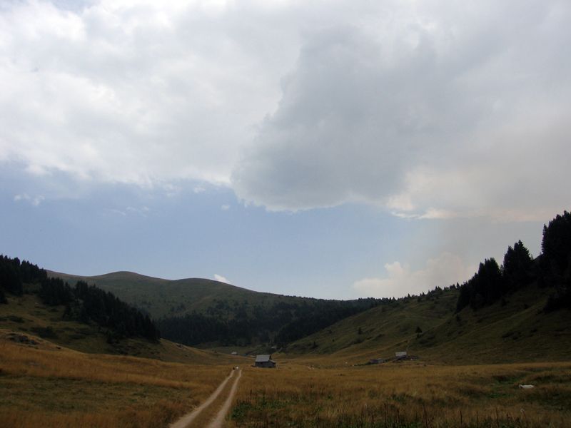 Pastevecké chýše katuni v Biogradské Goře