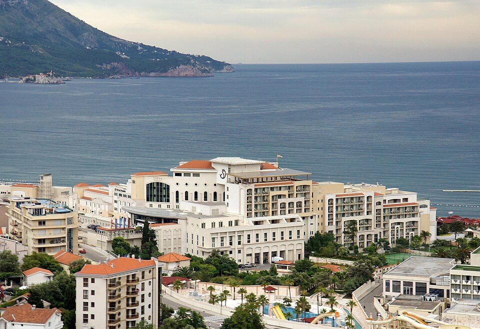 Luxusní hotel Splendid v Bečići