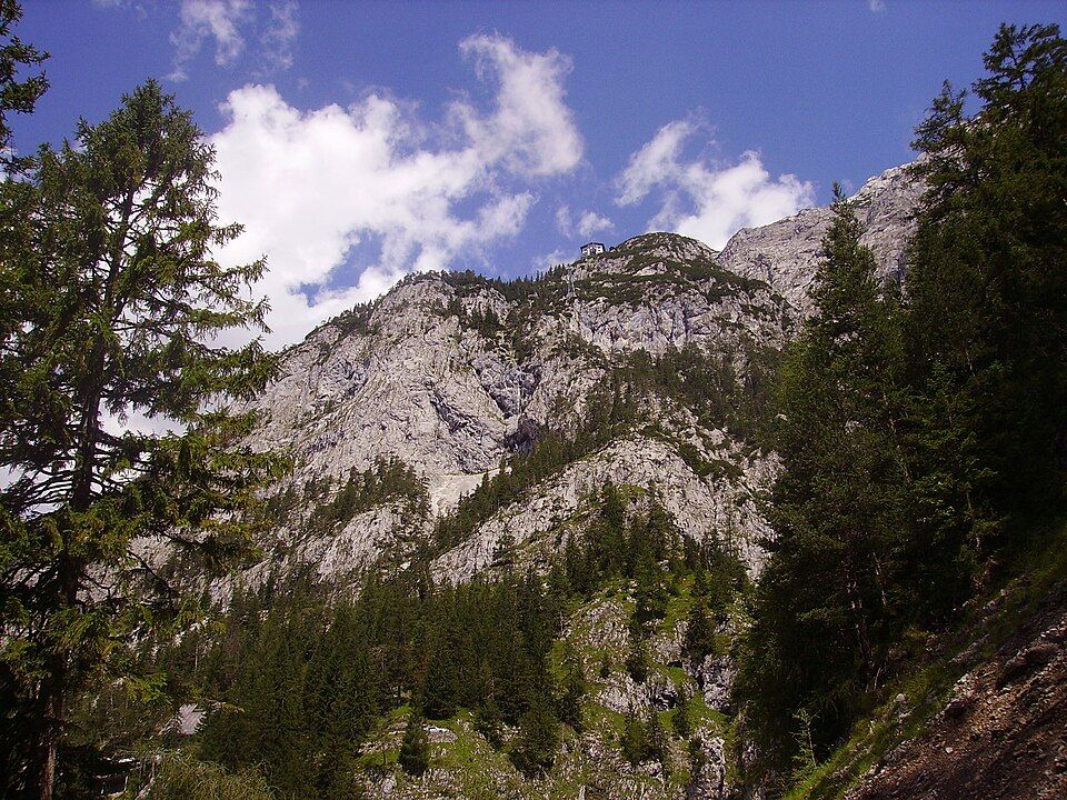 Alpská krajina kolem Werfenu