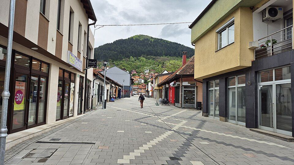 Čaršija (bazar) ve Visoku