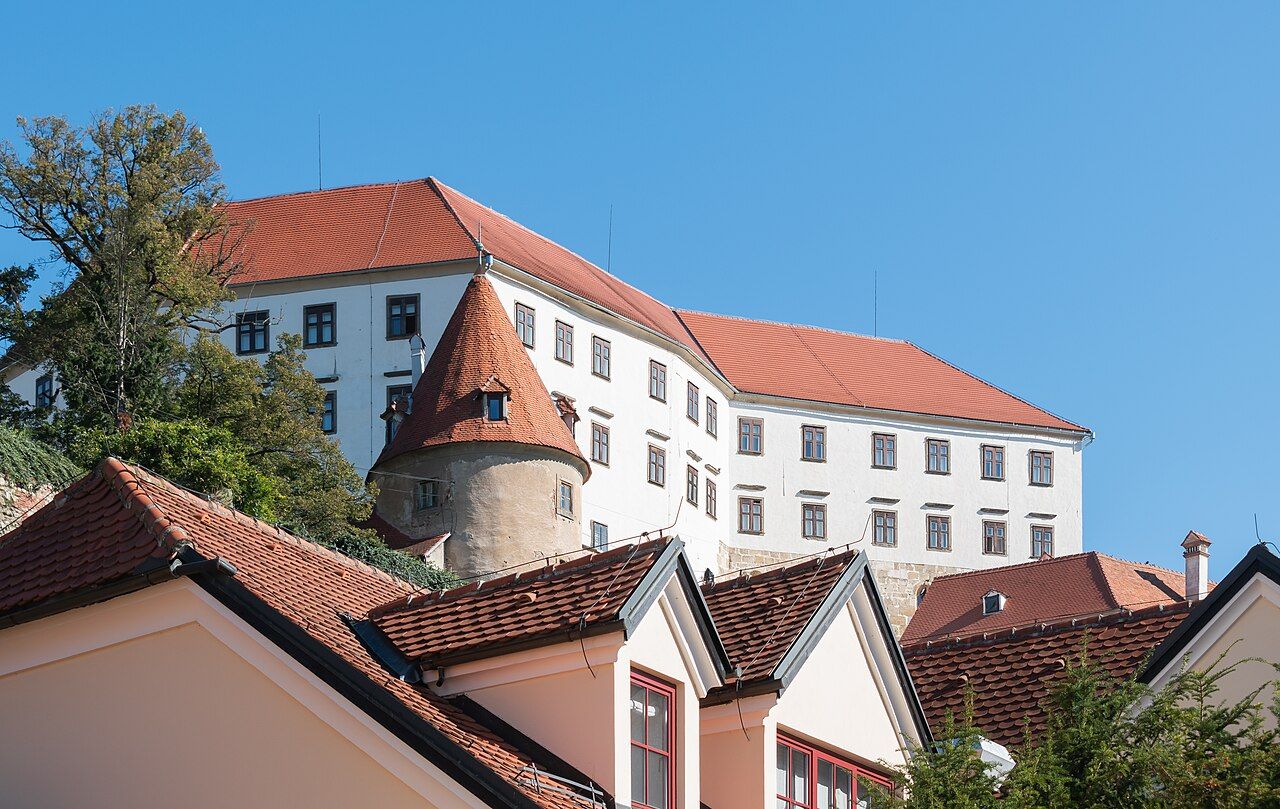 Ptujský hrad nad starým městem