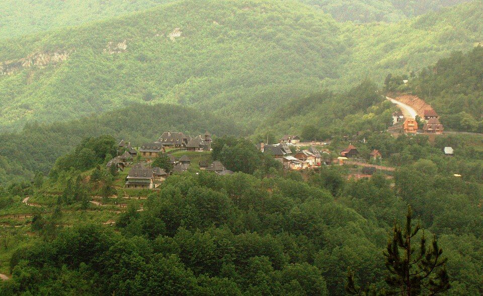 Panorama Drvengradu