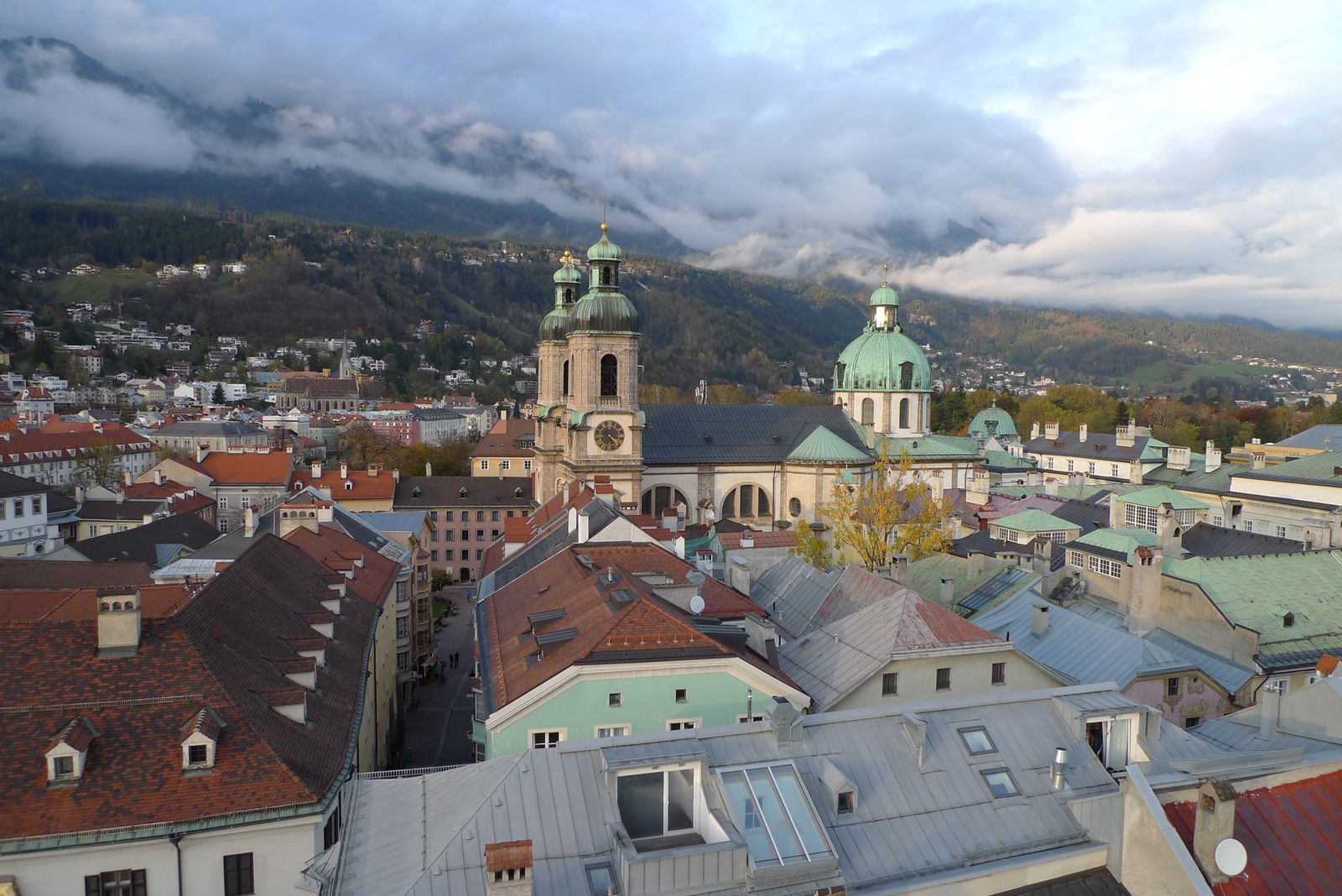 Innsbruck — Zlatá střecha a staré město