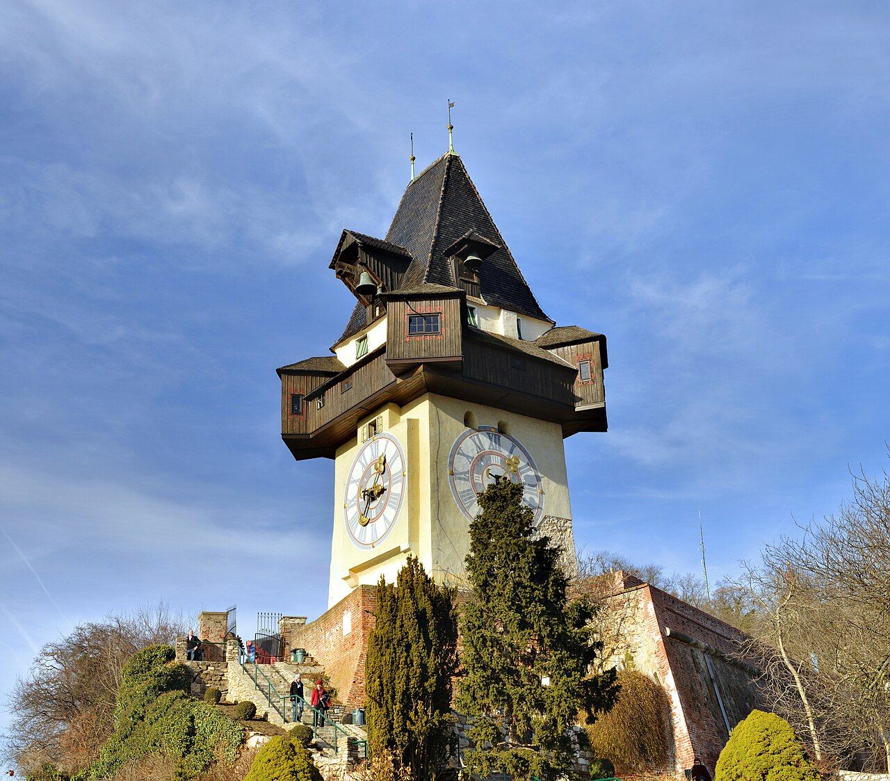 Schlossberg a staré město Graz, Štýrsko