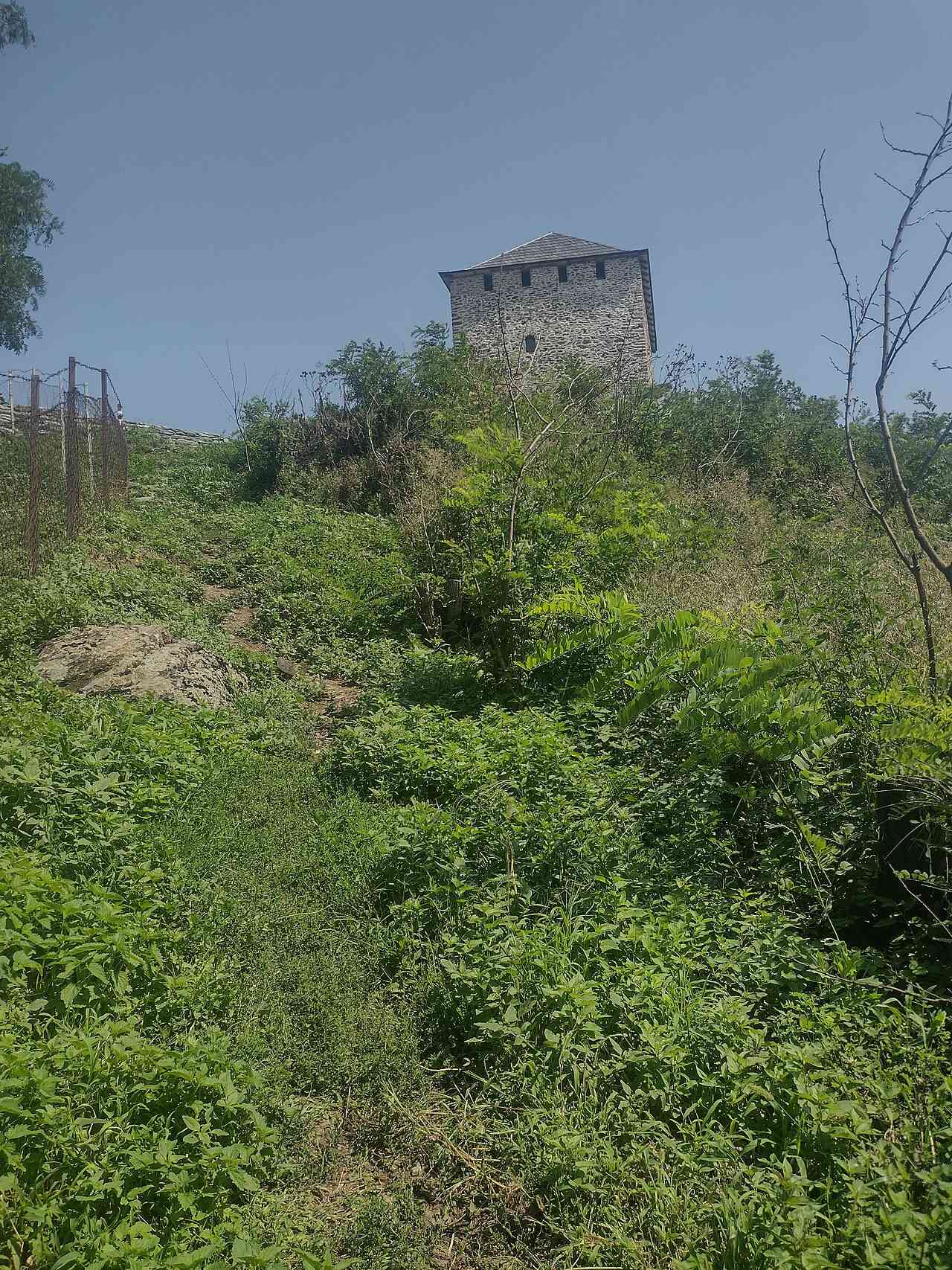 Vršecká věž nad Vršcem ve Vojvodině