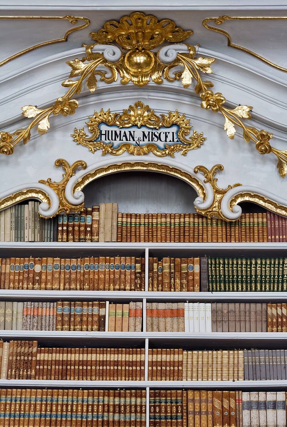 Stropní fresky Bartolomea Altomonteho v knihovně Admont