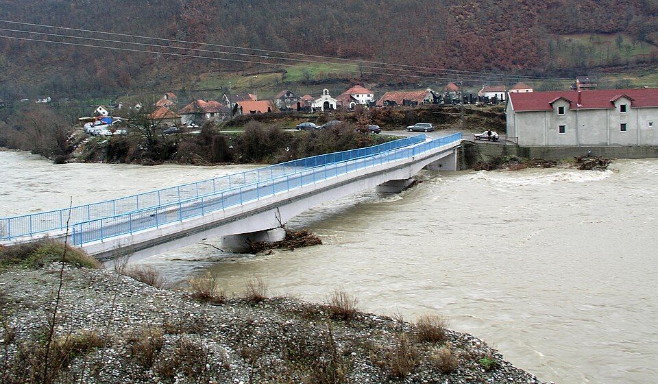 Most přes řeku Marsenica u Andrijevice
