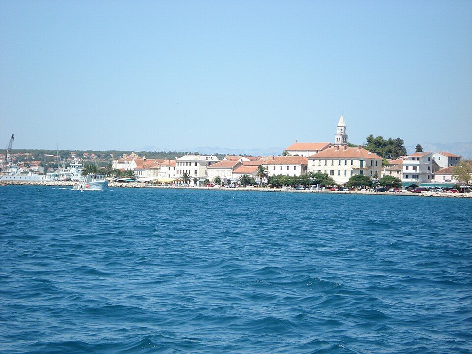 Pohled na Biograd na Moru
