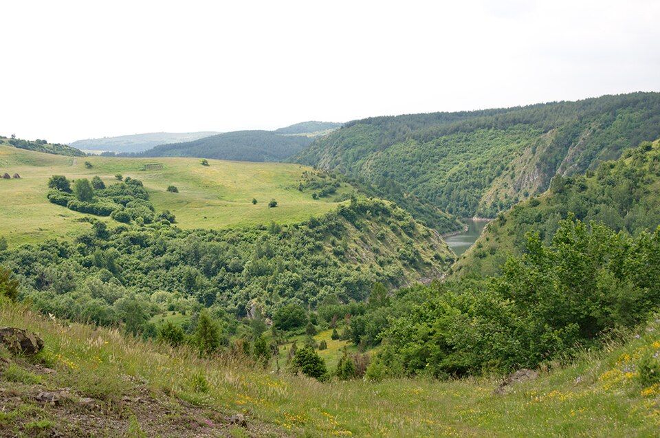 Meandry řeky Uvac