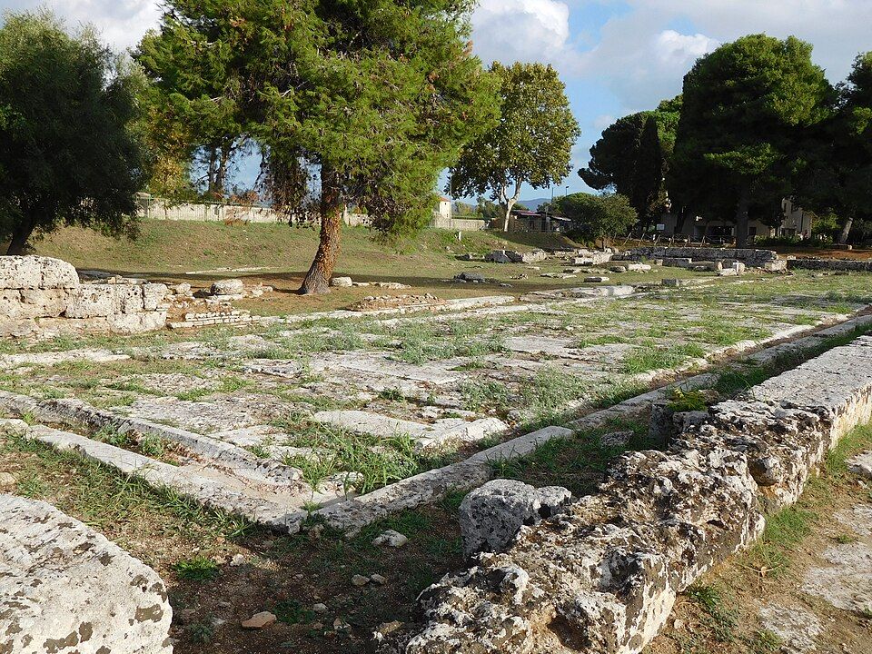 Archeologický park Paestum s chrámem