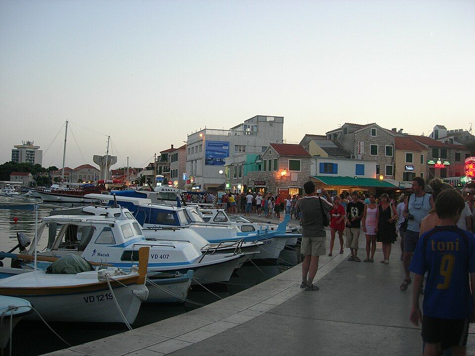 Promenáda ve Vodicích