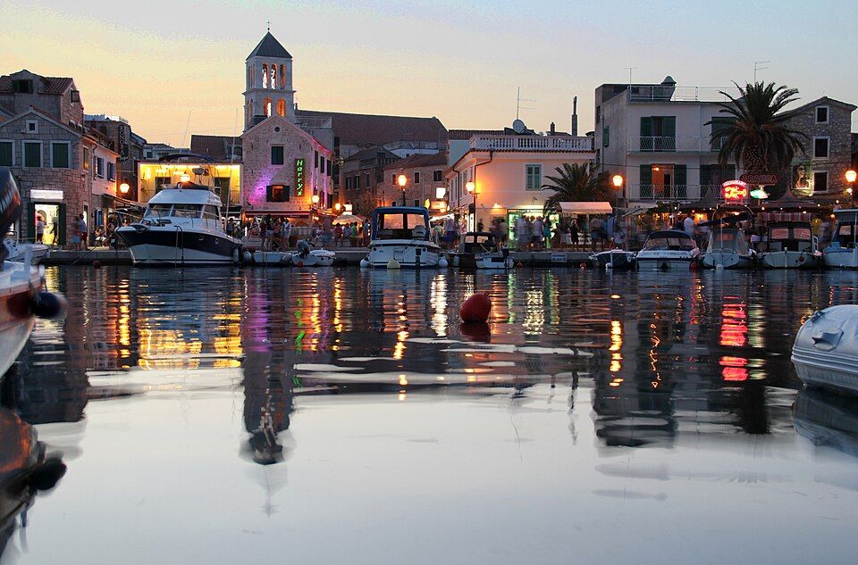 Město Vodice nad mořem
