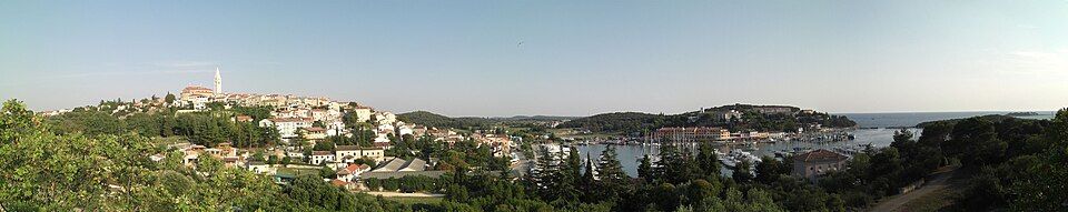 Panorama městečka Vrsar