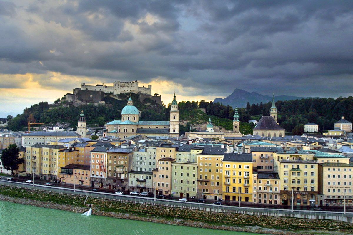 Historické centrum Salzburgu
