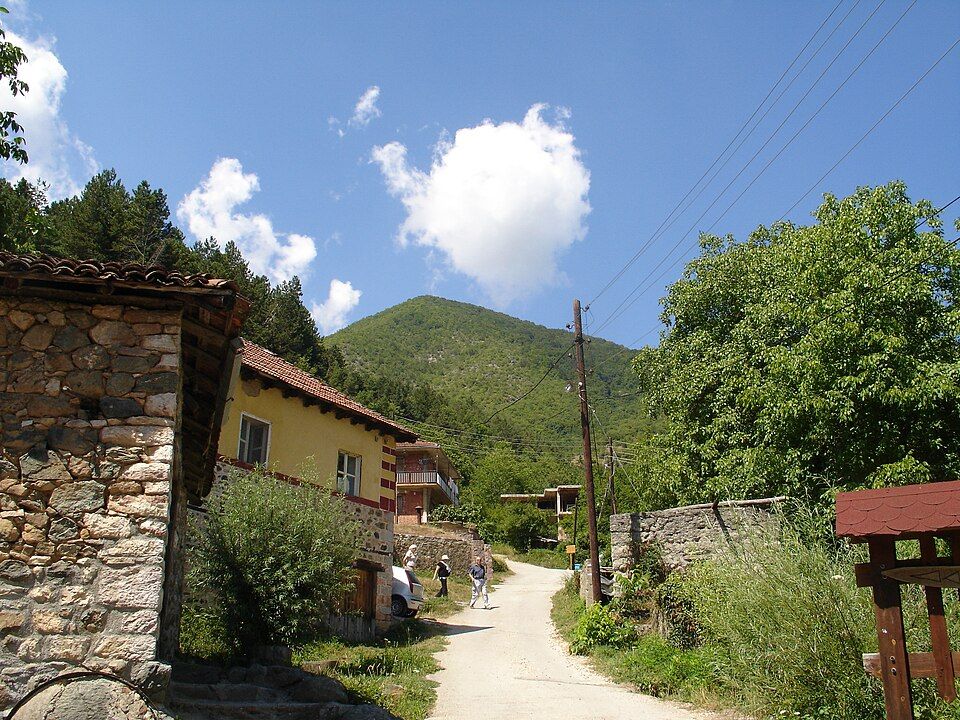 Kamenná vesnice Vevčani