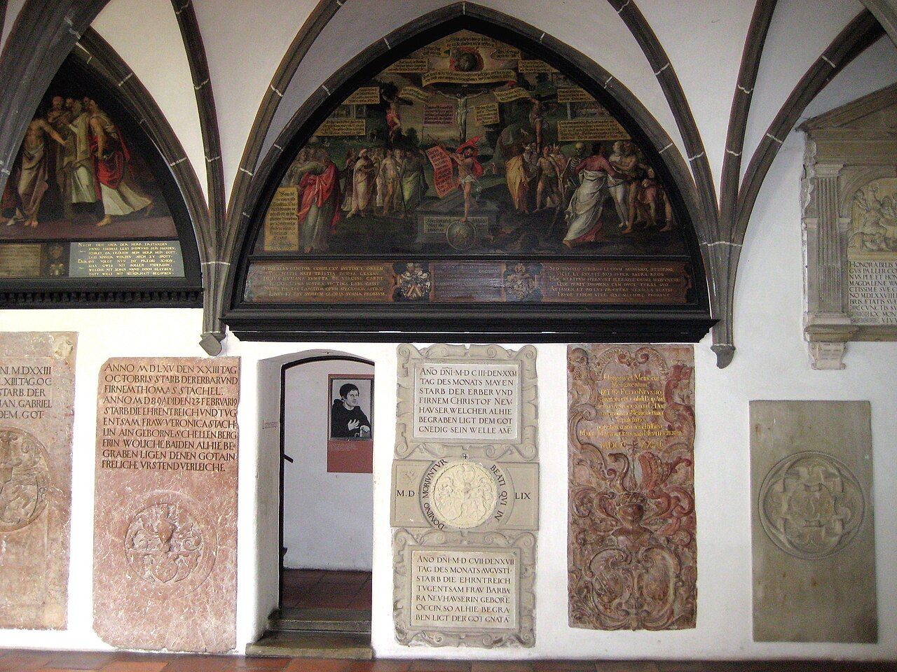 Křížová chodba kostela svaté Anny v Augsburgu