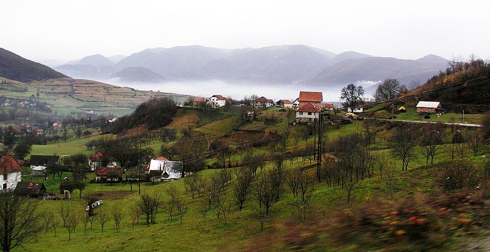 Panorama města Berane
