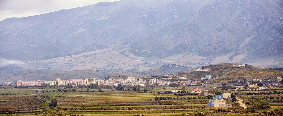 Pohled na Orikum u Vlorë