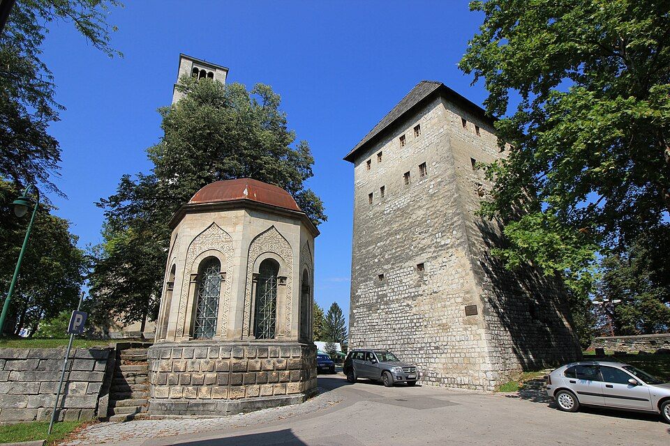 Kapetanova kula (Kapitánská věž) v Bihaći
