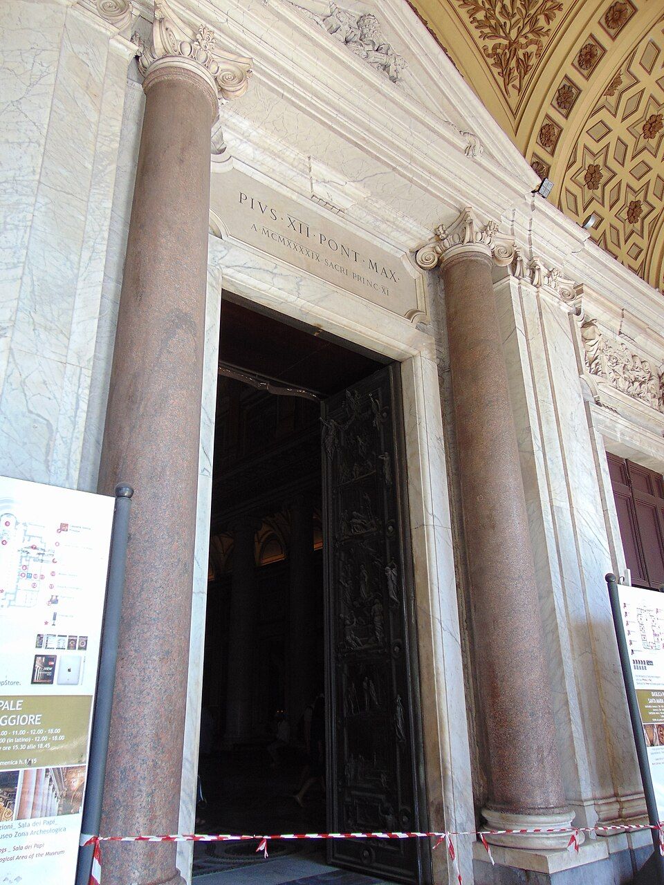 Interiér Pavlínské kaple v bazilice Santa Maria Maggiore