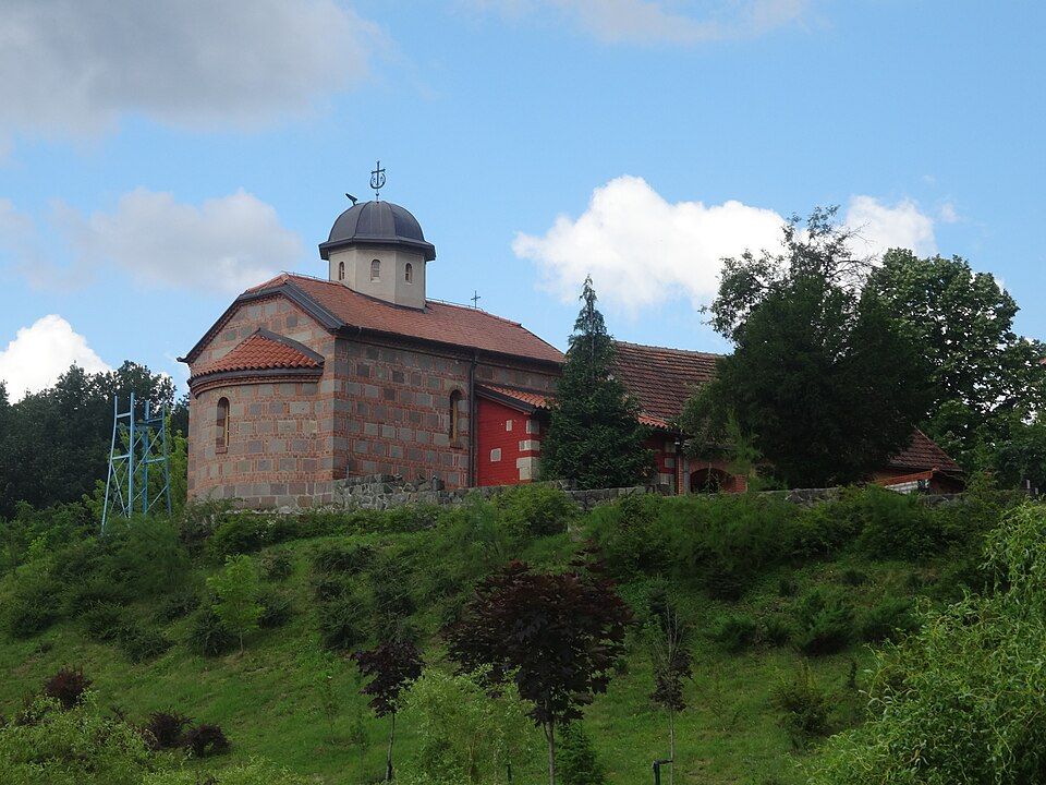Červené zdi kláštera Žiča