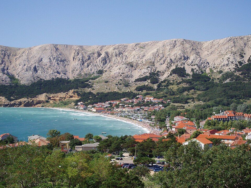 Baška na ostrově Krk