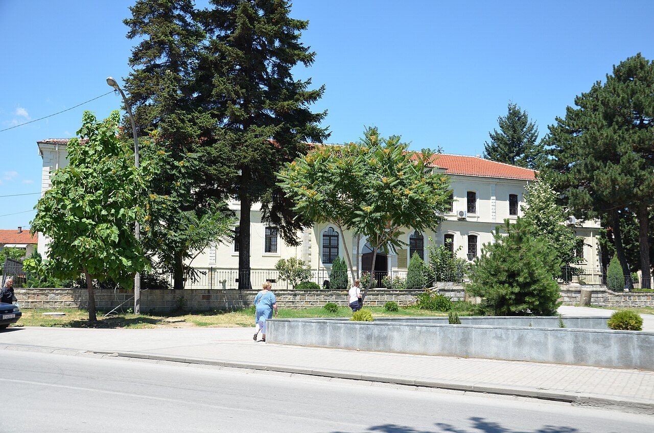 Pěší zóna Širok Sokak v Bitole