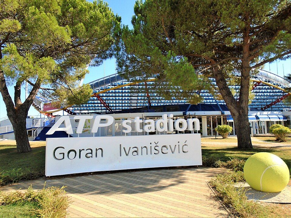 Tenisový stadion Gorana Ivaniševiće v Umagu