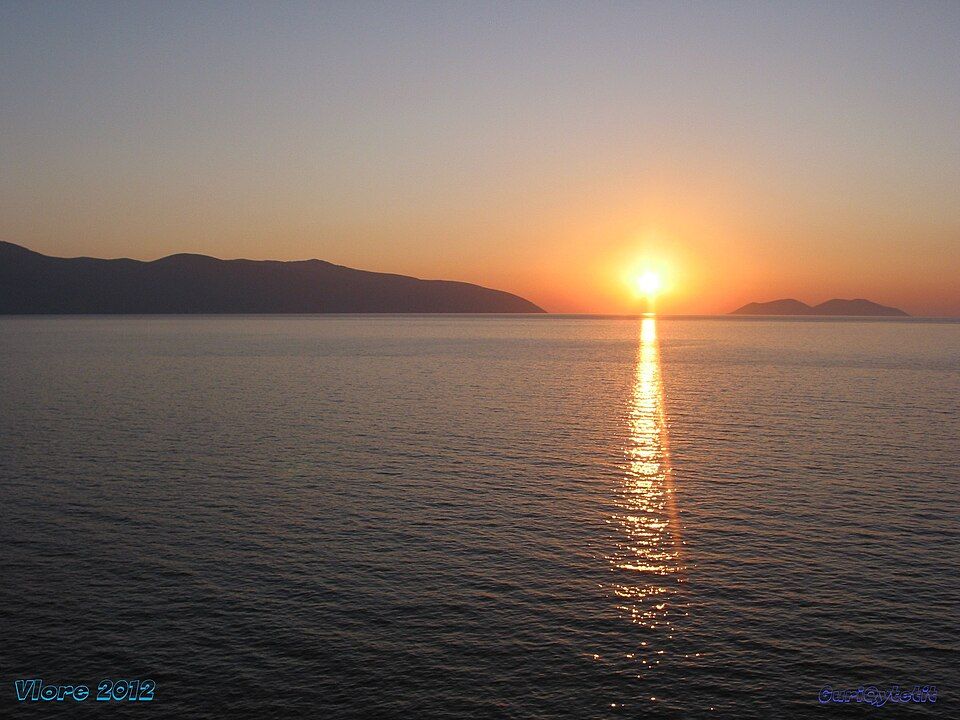 Vlorë na pobřeží Jadranu