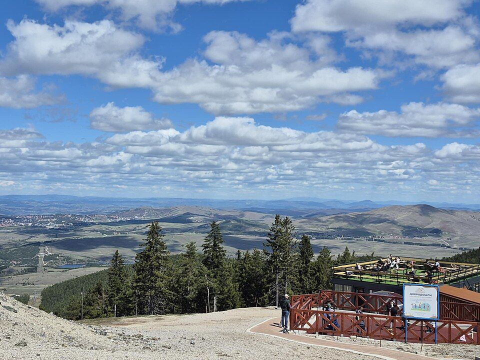 Lanovka na vrchol Tornik na Zlatiboru