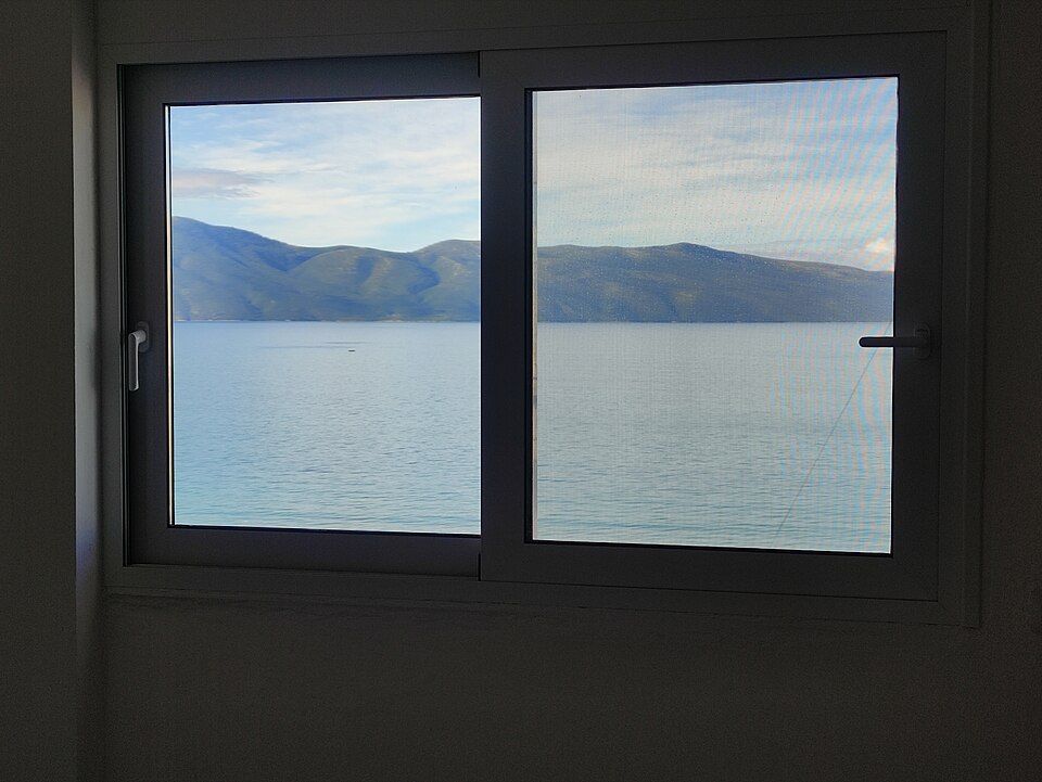 Město Vlorë v Albánii