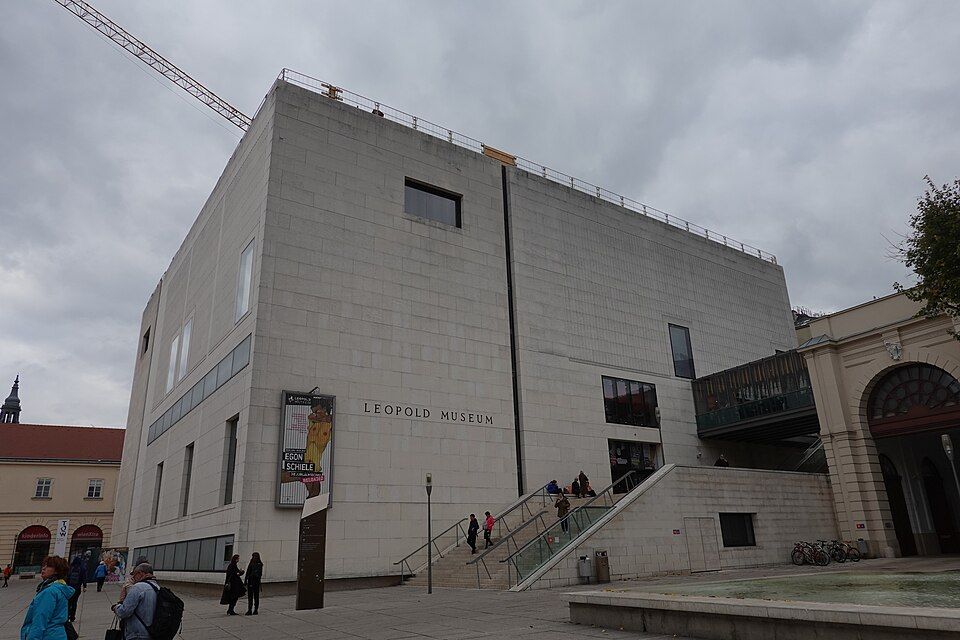 Leopoldovo muzeum v areálu MuseumsQuartier, Vídeň