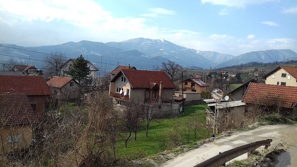 Výletní vrch Smetovi nad Zenicou