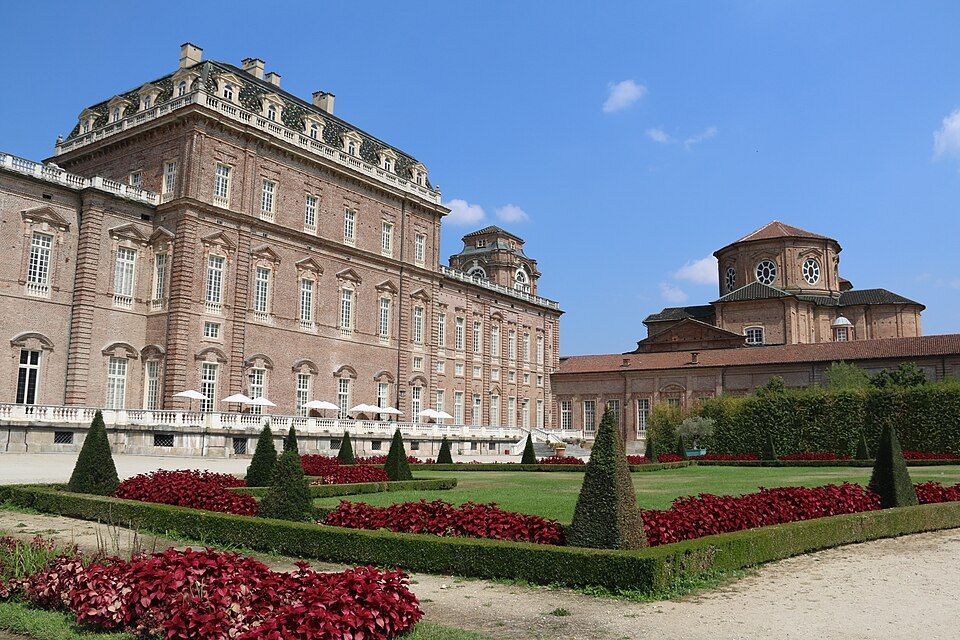 Interiér paláce Venaria Reale
