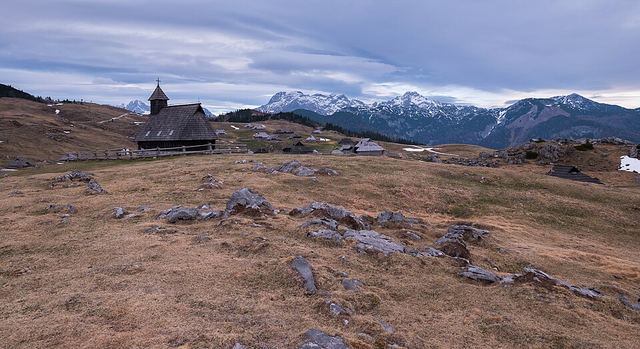 Velika planina: vysokohorská pastvina nad Kamnikem, kde přežila středověká architektura