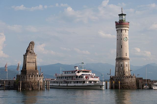 Lindau na Bodamském jezeře