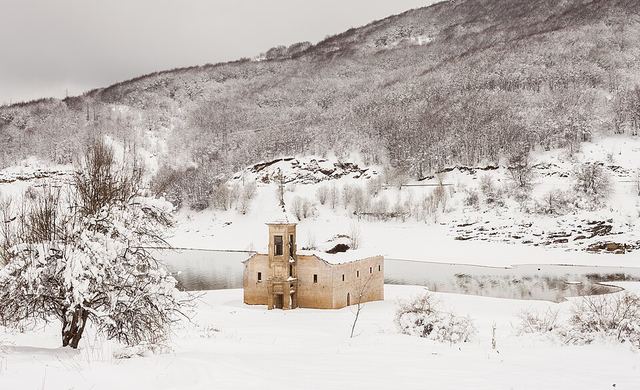 Národní park Mavrovo: potopený kostel v jezeře, Bistra a Galičnik