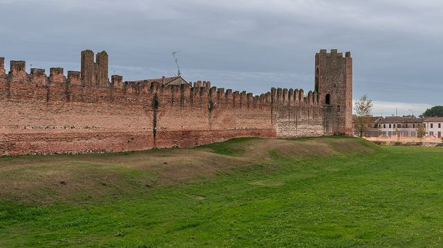 Montagnana: hradby s 24 věžemi, jaké jinde v Evropě neuvidíte