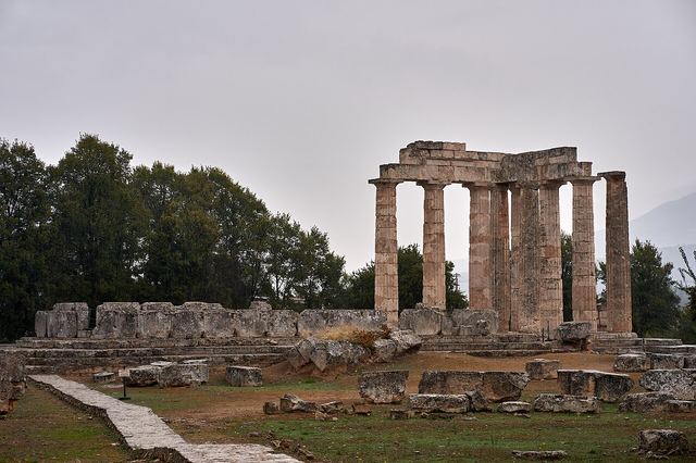 Nemea autem: chrám Dia, stadion s tunelem a kde nechat vůz