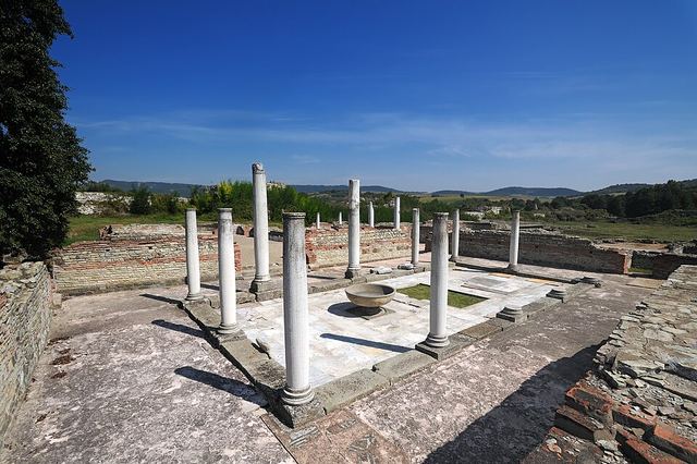 Gamzigrad / Felix Romuliana: pozdně římský palác císaře Galeria (UNESCO)