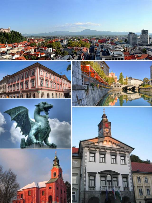 Ljubljana a slovinský kras: drak, jeskynní vláček a hrad zarostlý do skály