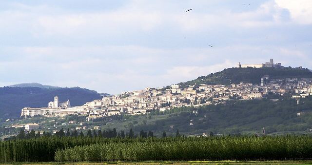 Assisi: město svatého Františka, Giottovy fresky a růžový kámen